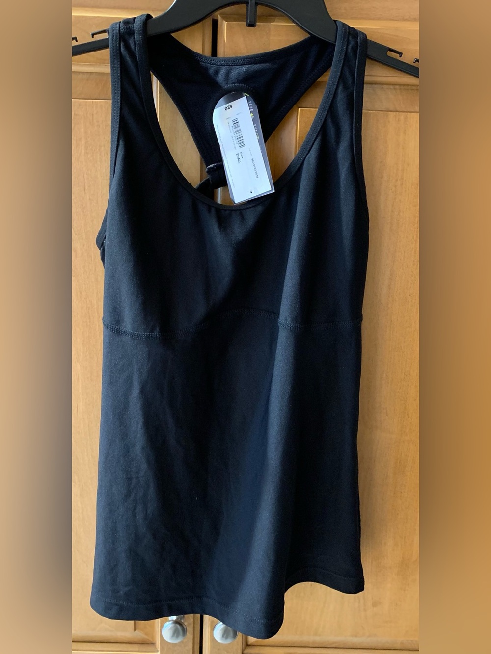 NWT Xersion Black Racerback Tank Top Small